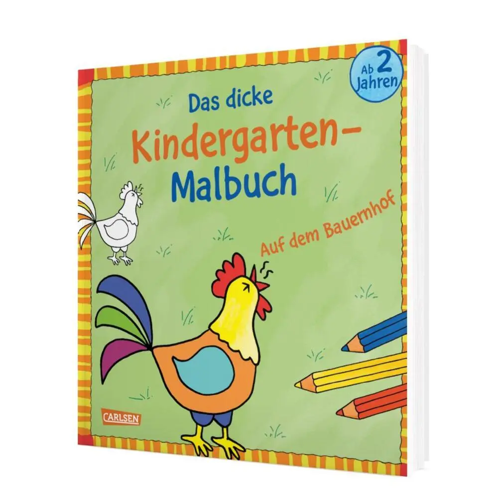 Autor: 9783551191144 | Ausmalbilder für Kita-Kinder: Das dicke Kindergarten-Malbuch: Auf...
