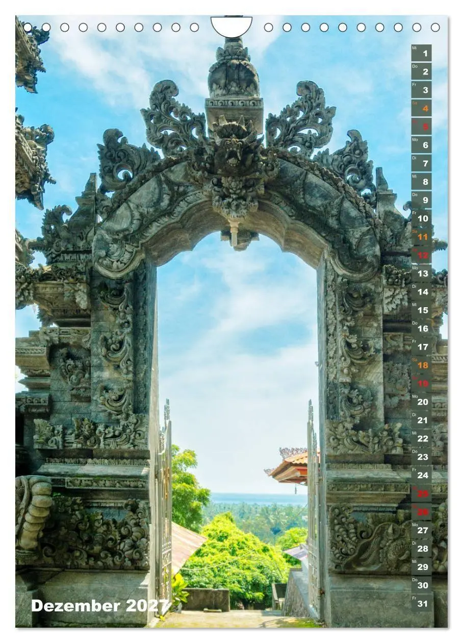 Bild: 9783569561144 | Exotisches Bali (Wandkalender 2027 DIN A4 hoch), CALVENDO...