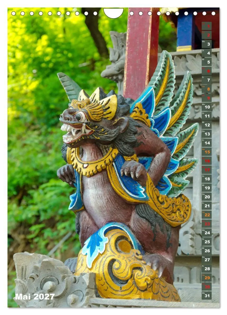 Bild: 9783569561144 | Exotisches Bali (Wandkalender 2027 DIN A4 hoch), CALVENDO...