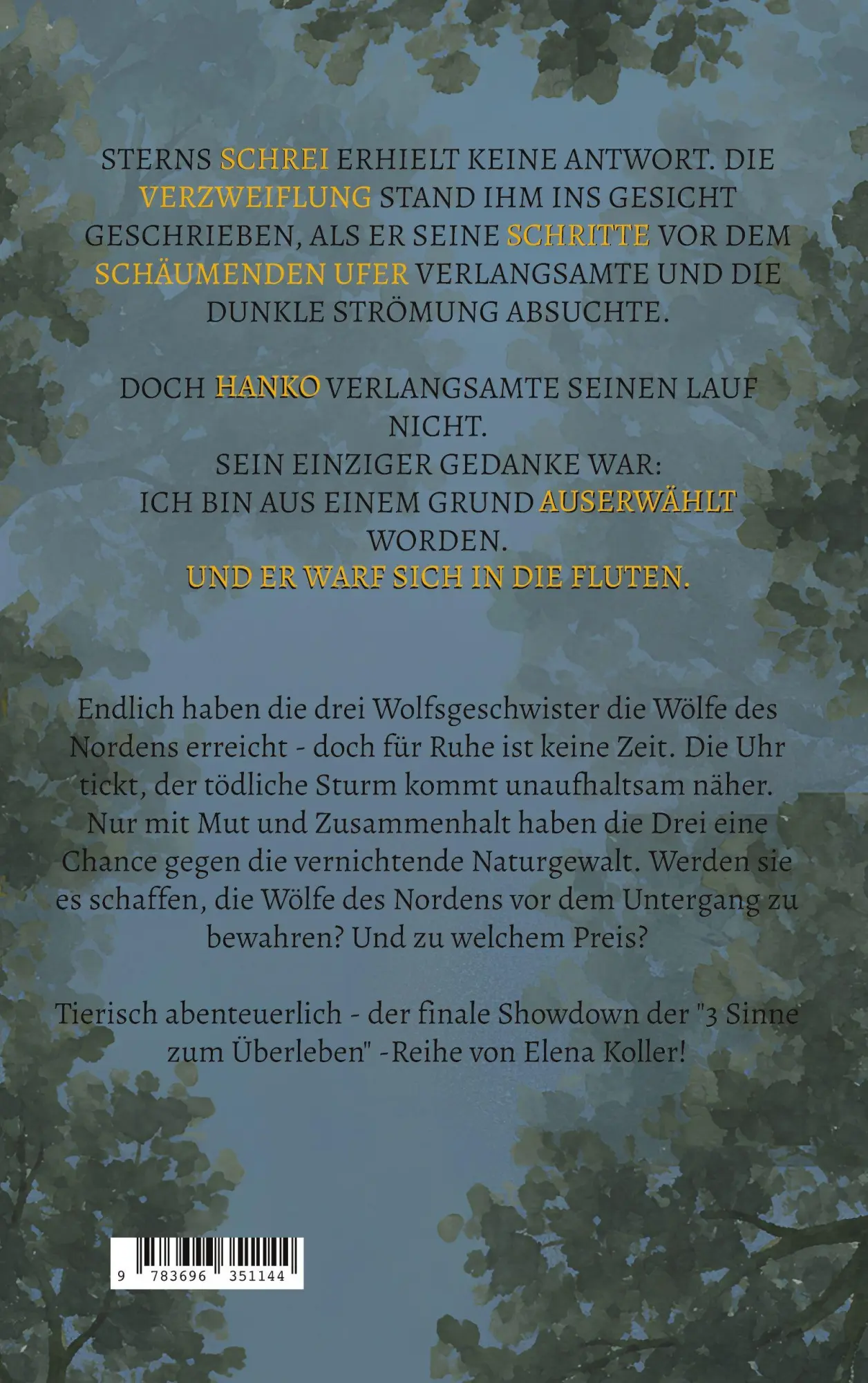 Rückseite: 9783696351144 | Drei Sinne zum Überleben | Mitten im Sturm | Elena Yuko Koller | Buch