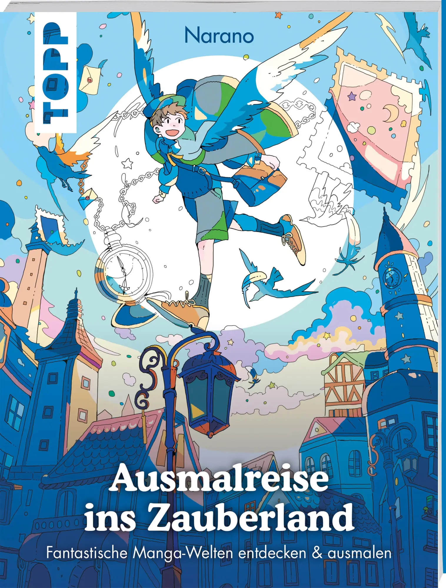 Cover: 9783735881144 | Ausmalreise ins Zauberland | Narano | Taschenbuch | 80 S. | Deutsch