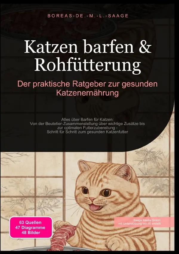 Cover: 9783819721144 | Katzen barfen &amp; Rohfütterung: Der praktische Ratgeber zur gesunden...
