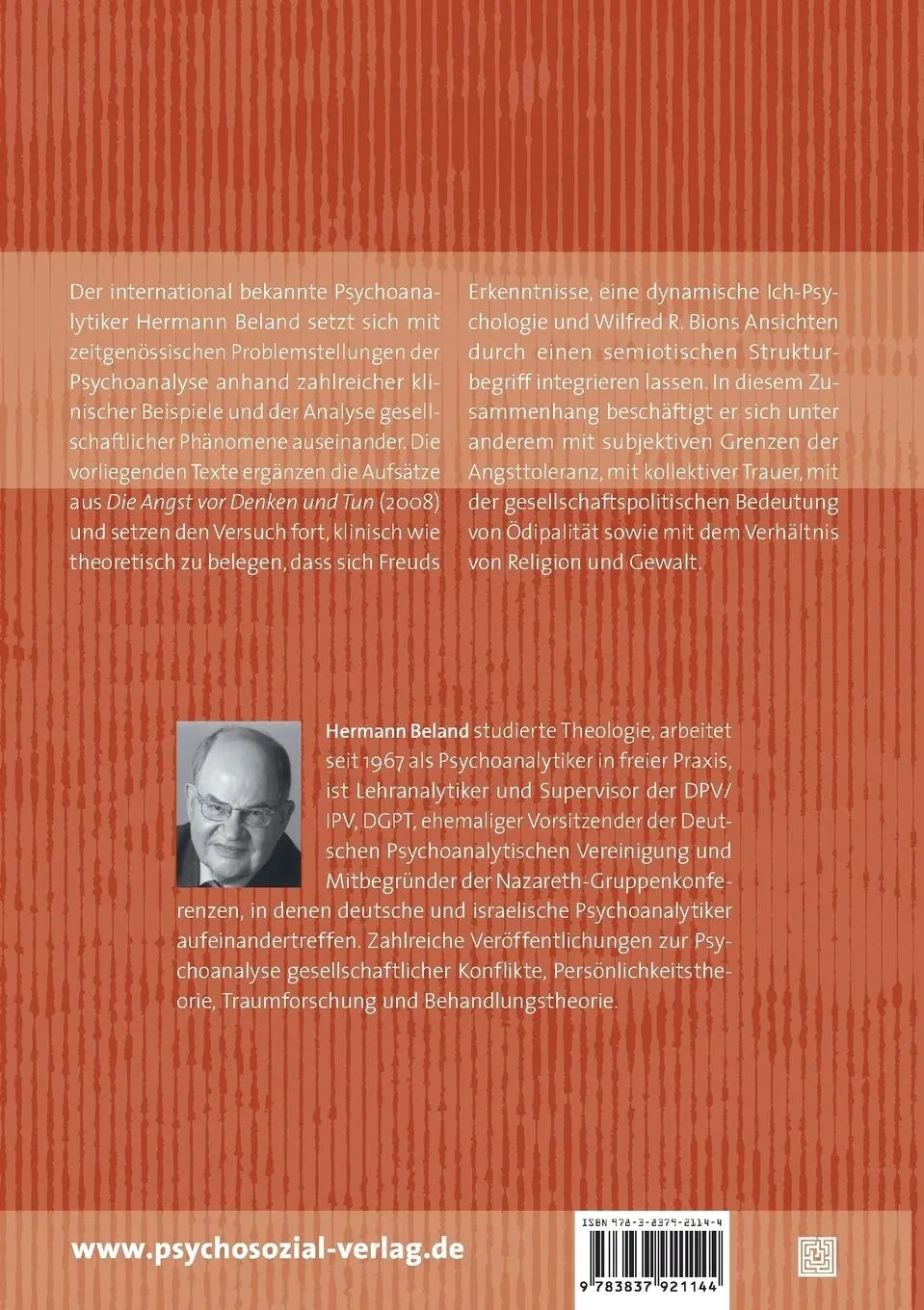 Rückseite: 9783837921144 | Unaushaltbarkeit | Hermann Beland | Taschenbuch | 500 S. | Deutsch