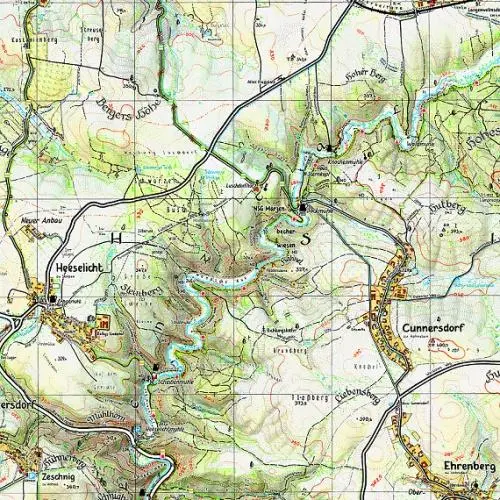 Bild: 9783910181144 | Stolpen und das Stolpener Land 1 : 20 000 | Rolf Böhm | (Land-)Karte