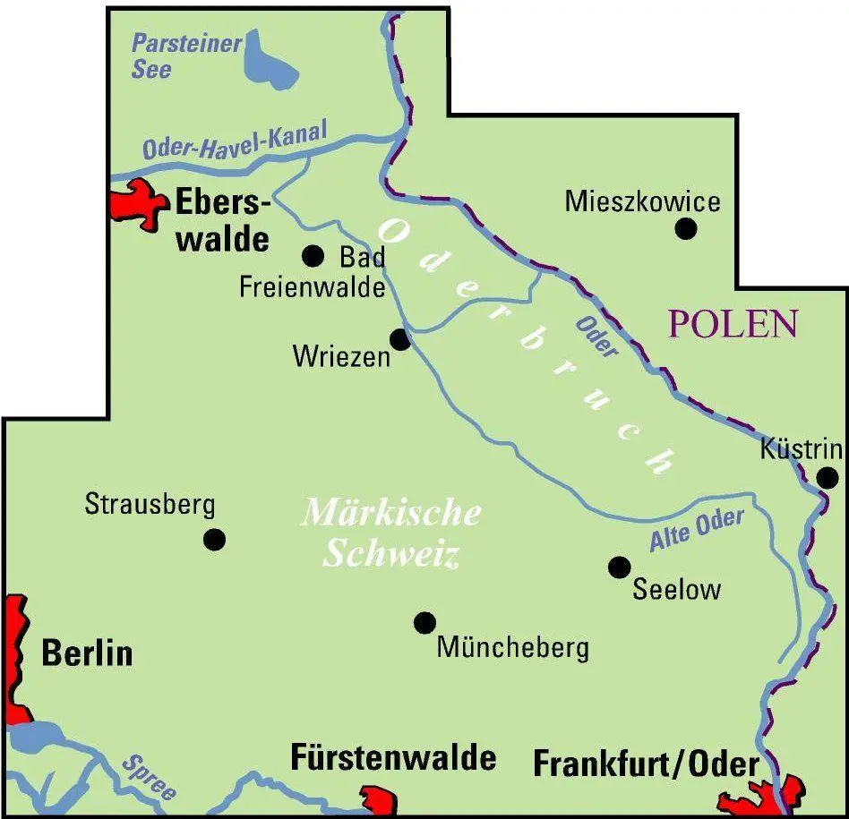 Bild: 9783969901144 | ADFC-Regionalkarte Märkische Schweiz Oderbruch, 1:75.000, mit...