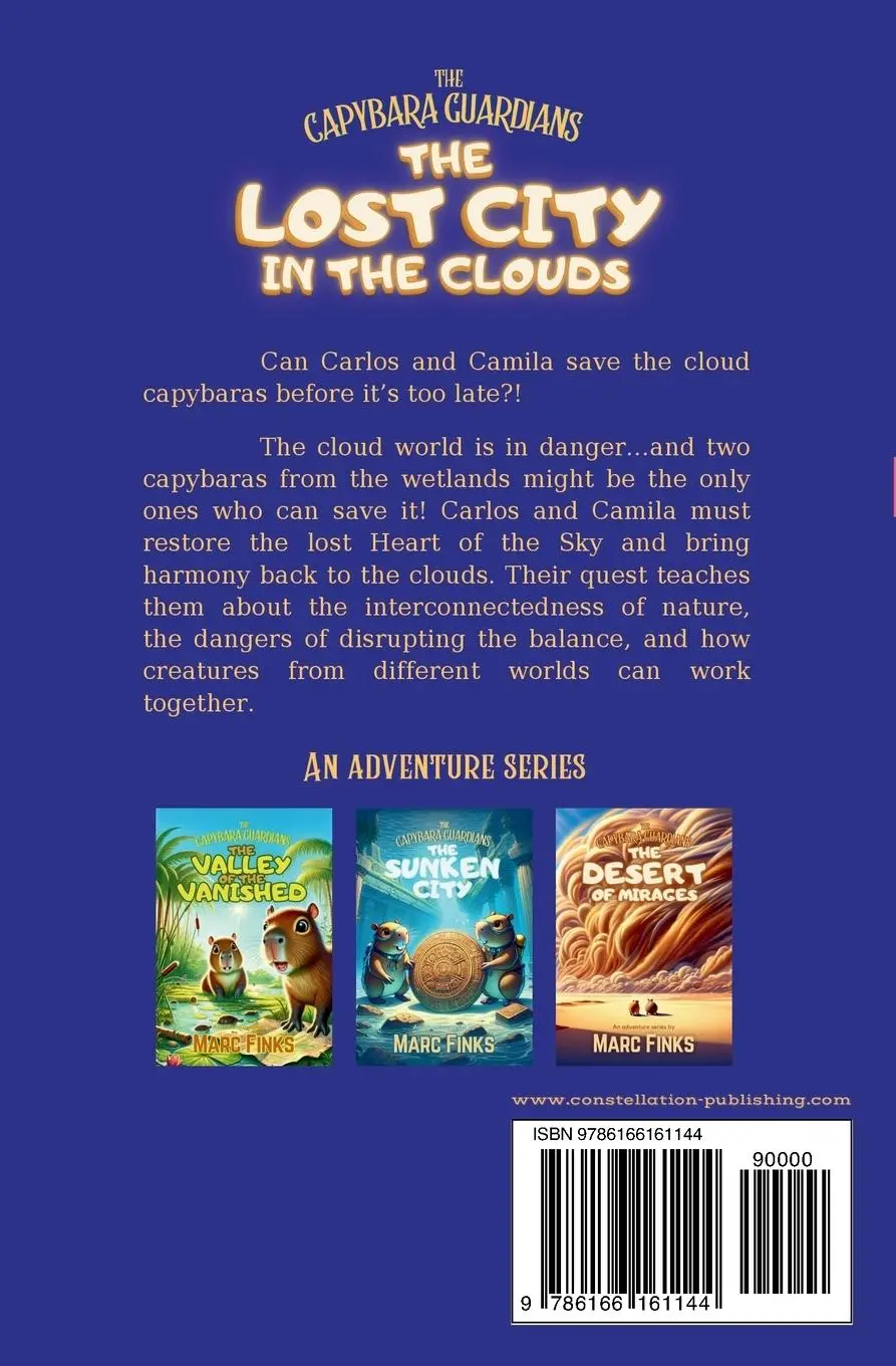 Rückseite: 9786166161144 | The Capybara Guardians, Book 3 | Marc Finks | Taschenbuch | Englisch