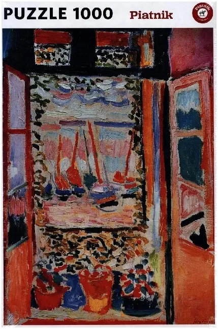 Cover: 9001890571244 | Matisse - Offenes Fenster in Collioure - 1000 Teile Puzzle | Spiel