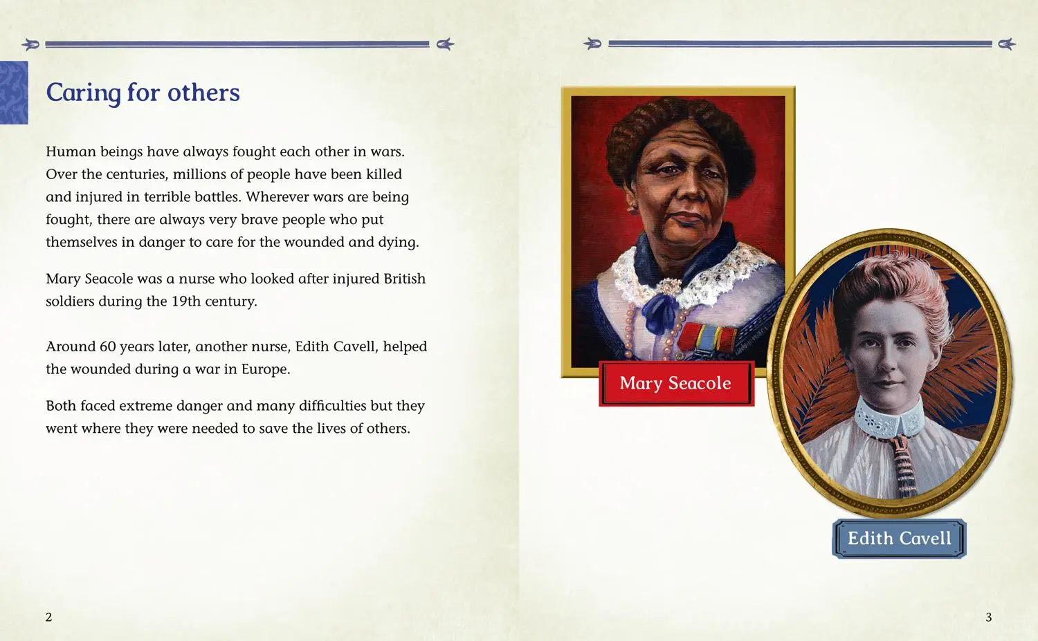 Bild: 9780007591244 | Brave Nurses: Mary Seacole and Edith Cavell | Band 10/White | Guillain