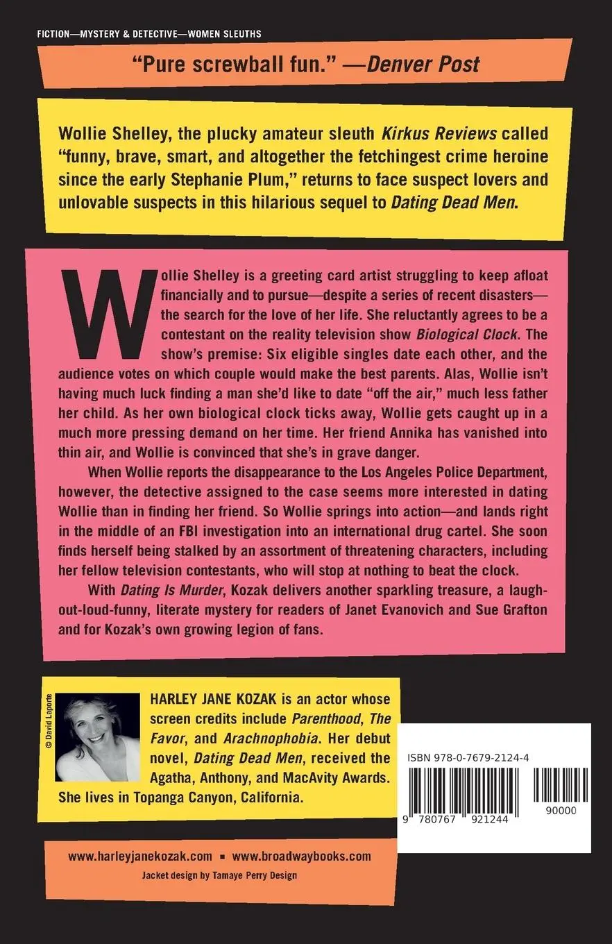 Rückseite: 9780767921244 | Dating Is Murder | A Novel | Harley Jane Kozak | Taschenbuch | 2006