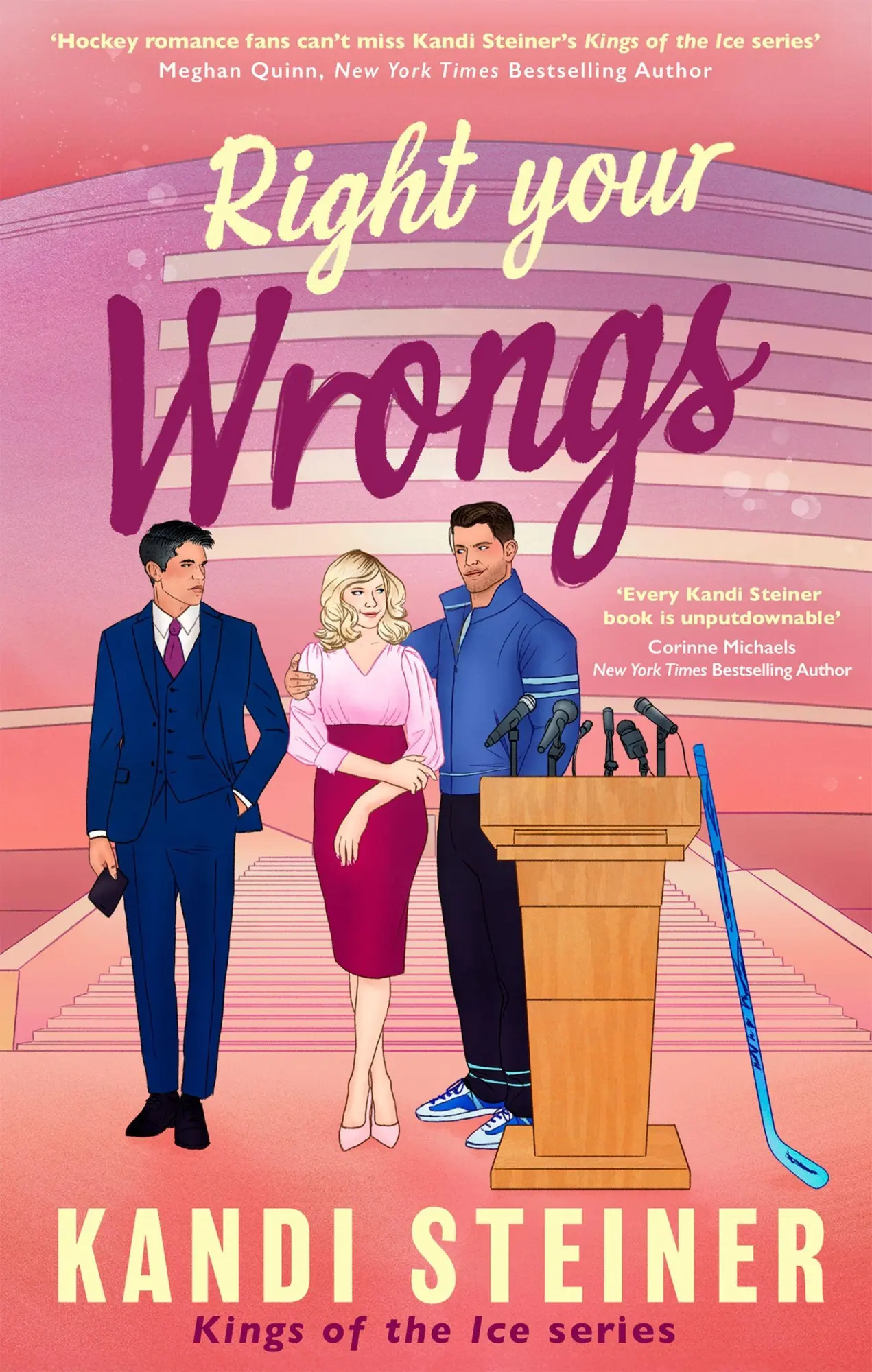Cover: 9781408751244 | Right Your Wrongs | Forbidden, second-chance steamy ice hockey romance