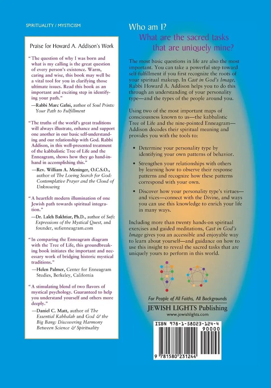 Rückseite: 9781580231244 | Cast in God's Image | Rabbi Howard A. Addison | Taschenbuch | Englisch
