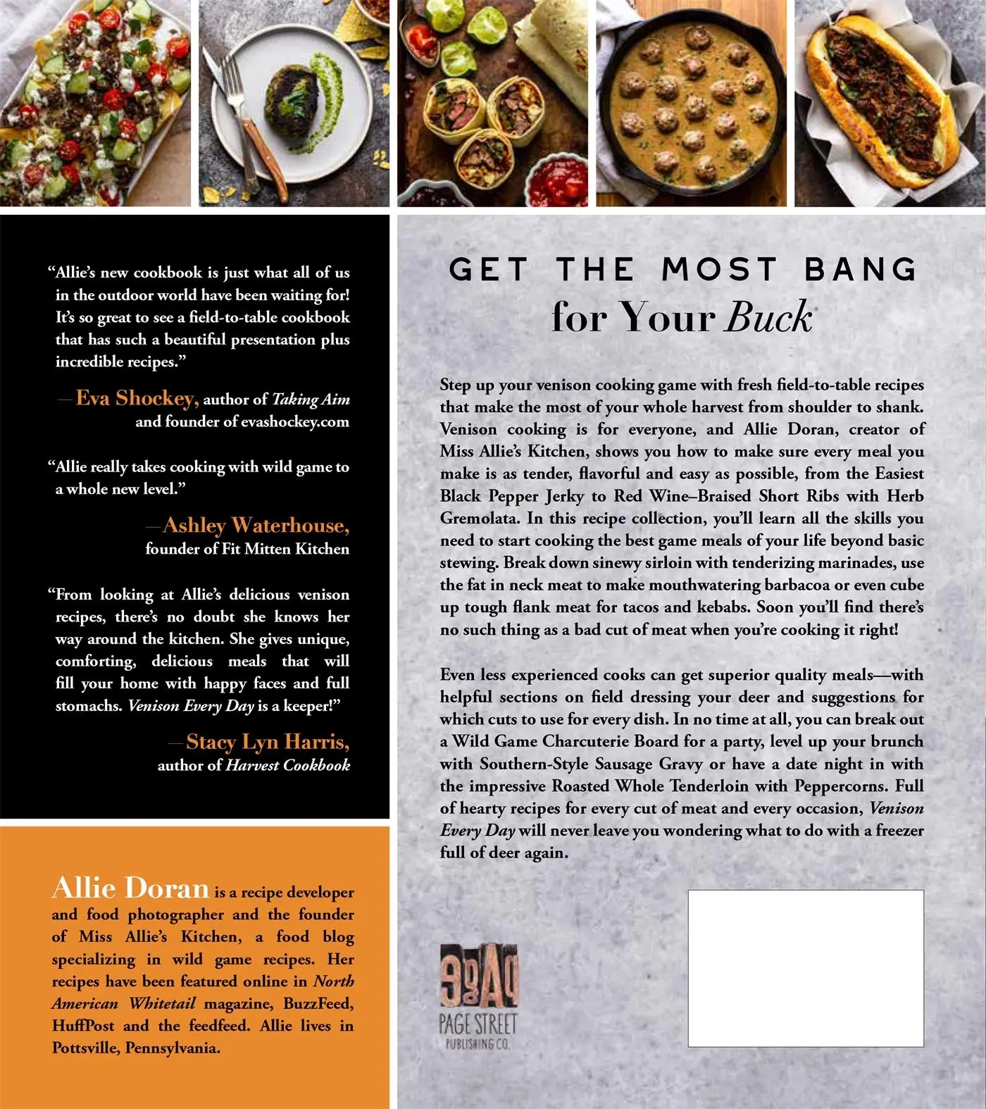 Rückseite: 9781645671244 | Venison Every Day | The No-Fuss Guide to Cooking Game at Home | Doran