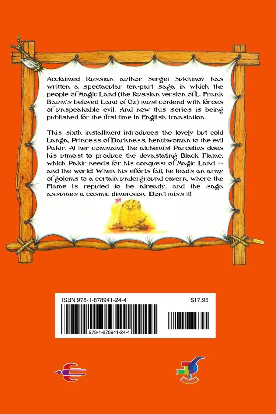 Rückseite: 9781878941244 | Parcelius the Alchemist | Sergei Sukhinov | Taschenbuch | Englisch