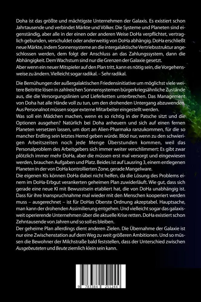 Bild: 9783384251244 | oHa - Galaktische Übernahme | Science-Fiction-Thriller | Erik Harlandt