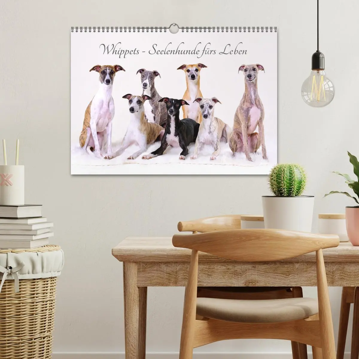 Bild: 9783457511244 | Whippets - Seelenhunde fürs Leben (Wandkalender 2026 DIN A3 quer),...