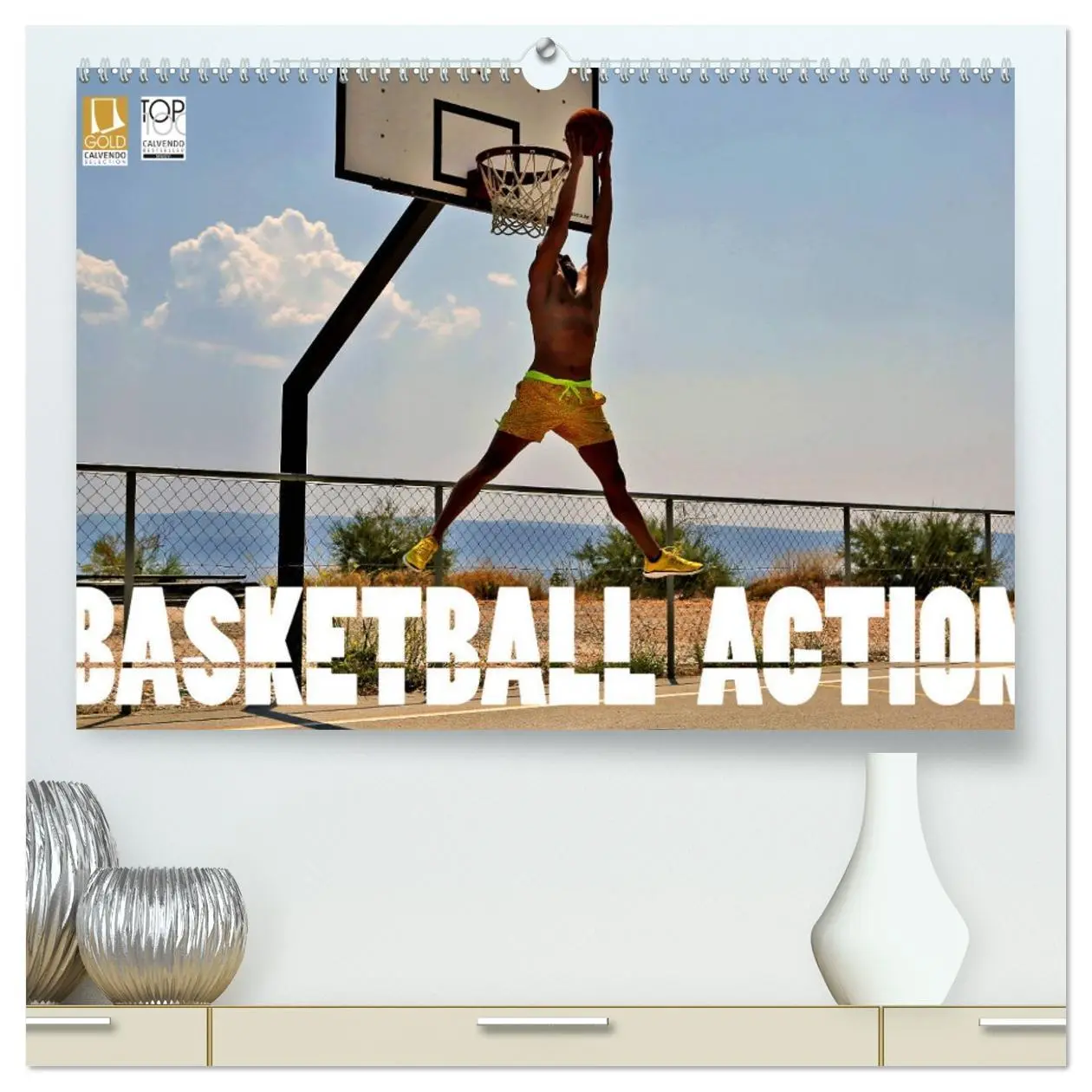 Cover: 9783457751244 | Basketball Action (hochwertiger Premium Wandkalender 2026 DIN A2...