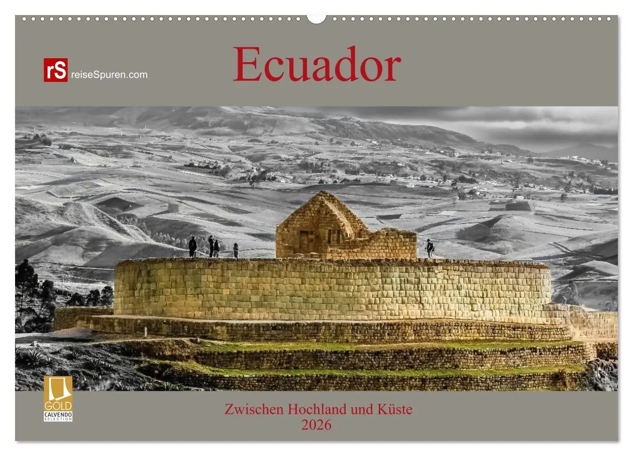 Cover: 9783516081244 | Ecuador 2026 Zwischen Hochland und Küste (Wandkalender 2026 DIN A2...