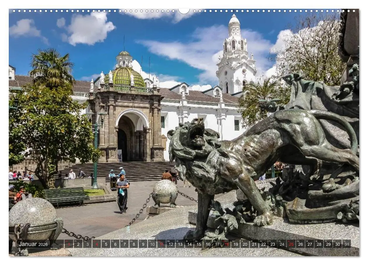 Bild: 9783516081244 | Ecuador 2026 Zwischen Hochland und Küste (Wandkalender 2026 DIN A2...