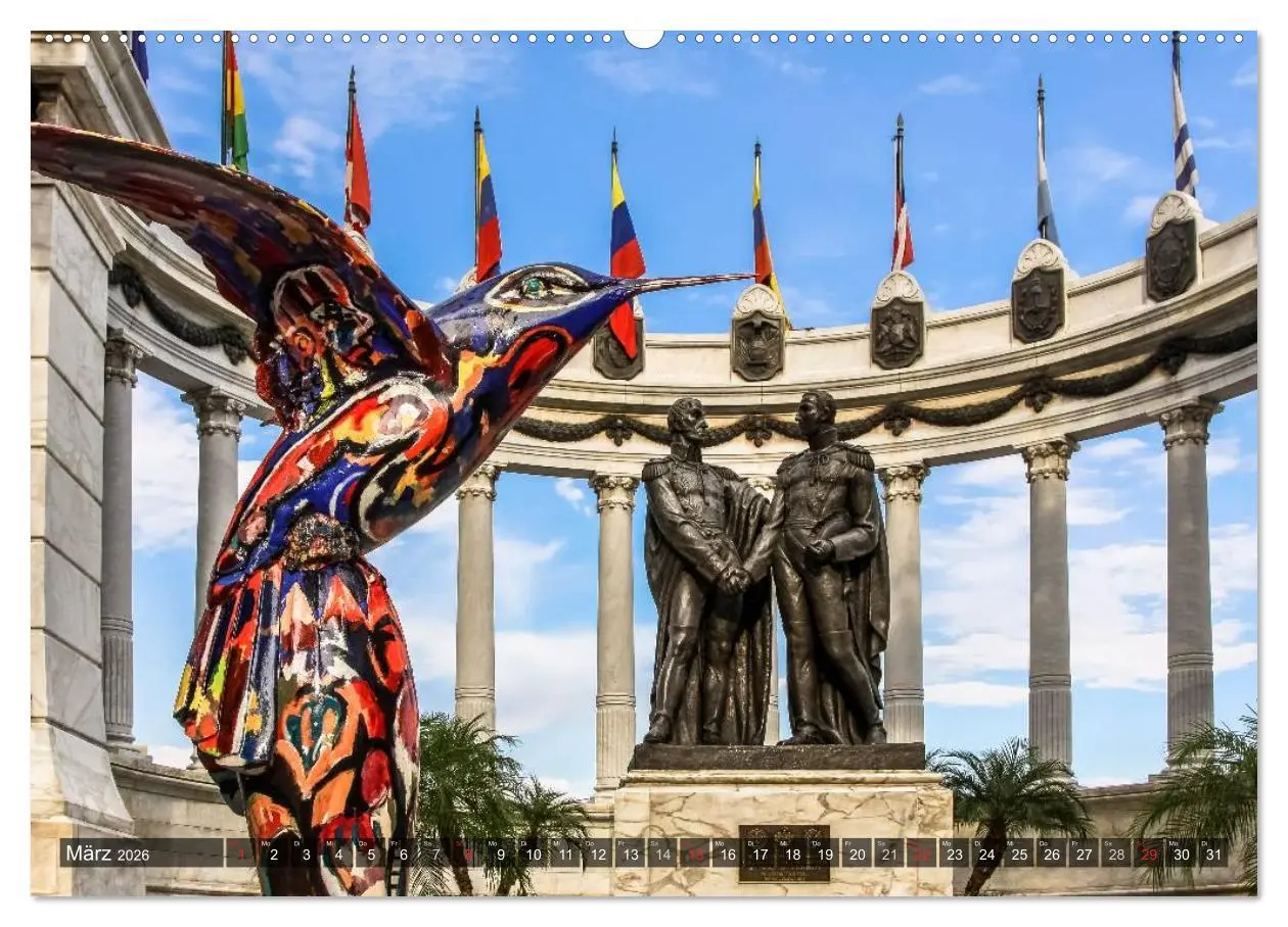 Bild: 9783516081244 | Ecuador 2026 Zwischen Hochland und Küste (Wandkalender 2026 DIN A2...