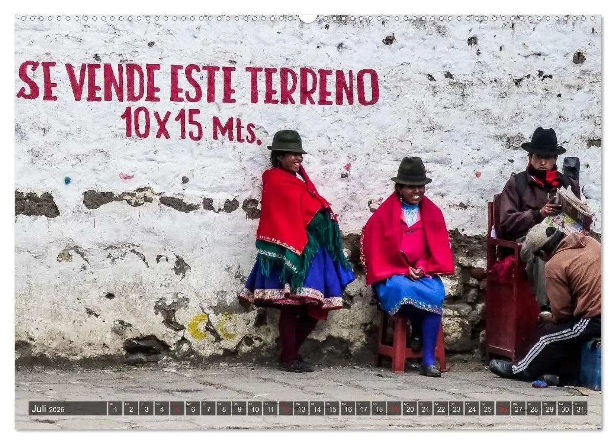 Bild: 9783516081244 | Ecuador 2026 Zwischen Hochland und Küste (Wandkalender 2026 DIN A2...