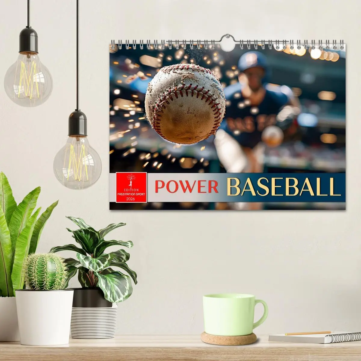 Bild: 9783516601244 | Power Baseball (Wandkalender 2026 DIN A4 quer), CALVENDO...