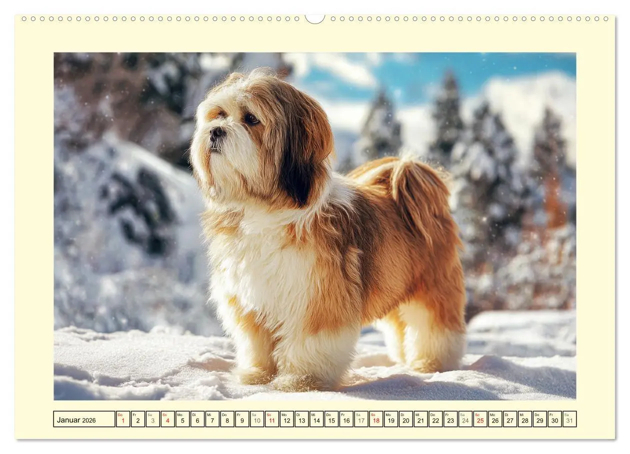 Bild: 9783457811344 | Lhasa Apso Charme. Die kleinen Hüter des Glücks (hochwertiger...