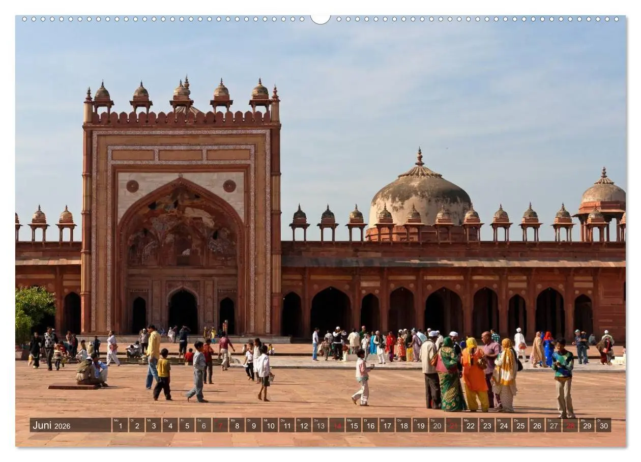 Bild: 9783516071344 | Geheimnisvolles Indien (Wandkalender 2026 DIN A2 quer), CALVENDO...