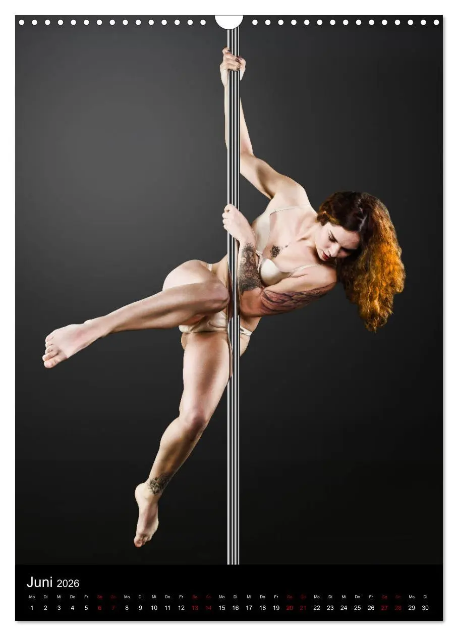 Bild: 9783516381344 | Die Kunst des Poledance (Wandkalender 2026 DIN A3 hoch), CALVENDO...