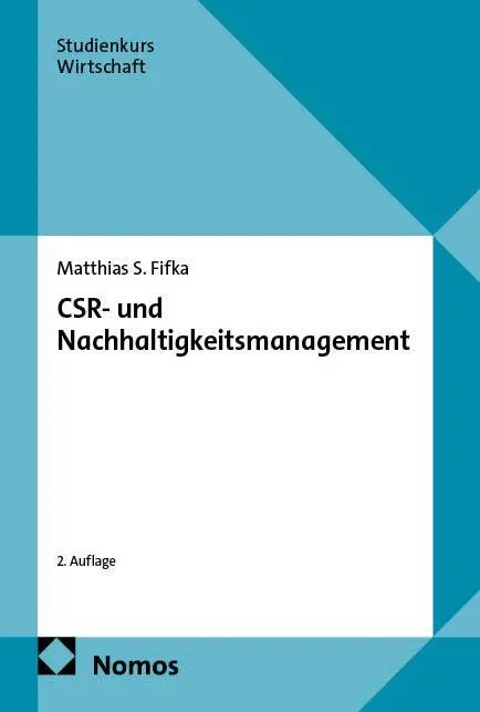 Cover: 9783756031344 | CSR- und Nachhaltigkeitsmanagement | Matthias S. Fifka | Taschenbuch