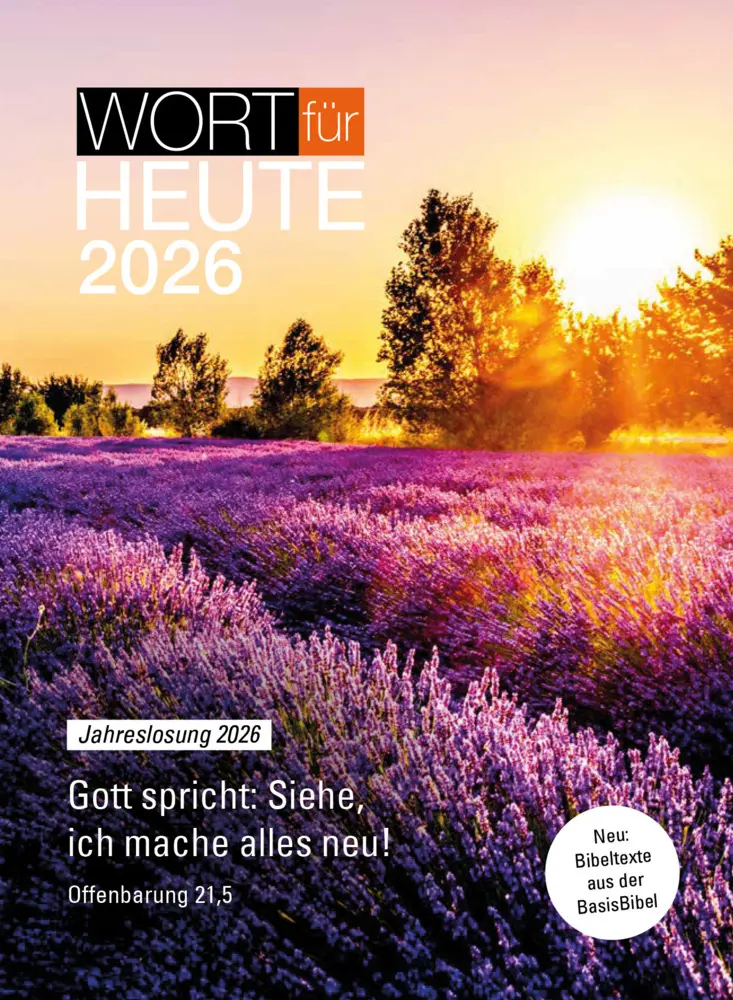 Cover: 9783862581344 | Wort für heute 2026 - Großdruck-Buchkalender | Kalender | Kalender