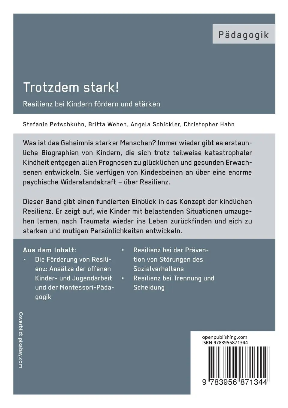 Rückseite: 9783956871344 | Trotzdem stark! Resilienz bei Kindern fördern und stärken | Buch