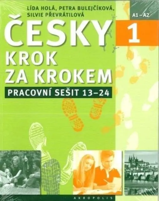 Cover: 9788074701344 | New Czech Step by Step 1: Workbook 2 - lessons 13-24 | Lida Hola