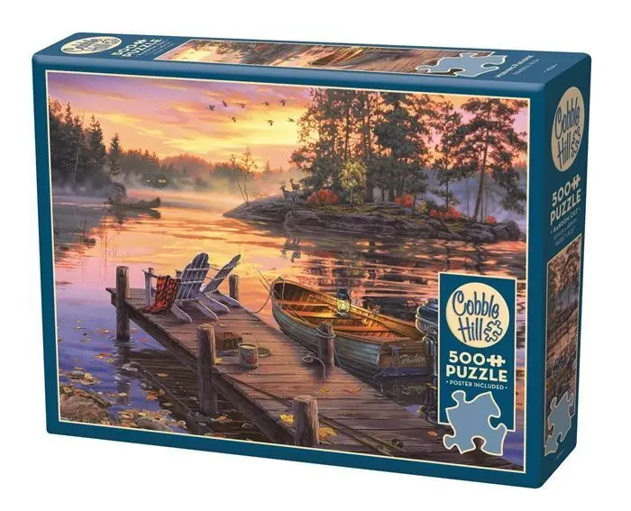Cover: 625012451444 | COBBLE HILL PUZZLES - Morgenparadies 500 Teile | Spiel | In Karton