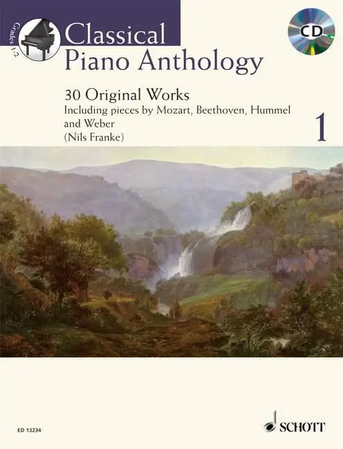 Cover: 9781847611444 | Classical Piano Anthology - Volume 1 | 30 Original Works | Nils Franke