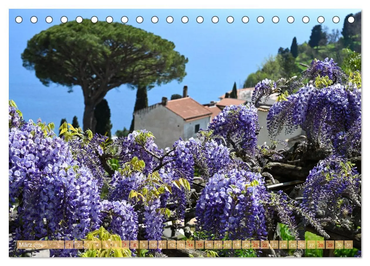 Bild: 9783457801444 | Sehnsuchtsort Amalfiküste (Tischkalender 2026 DIN A5 quer),...