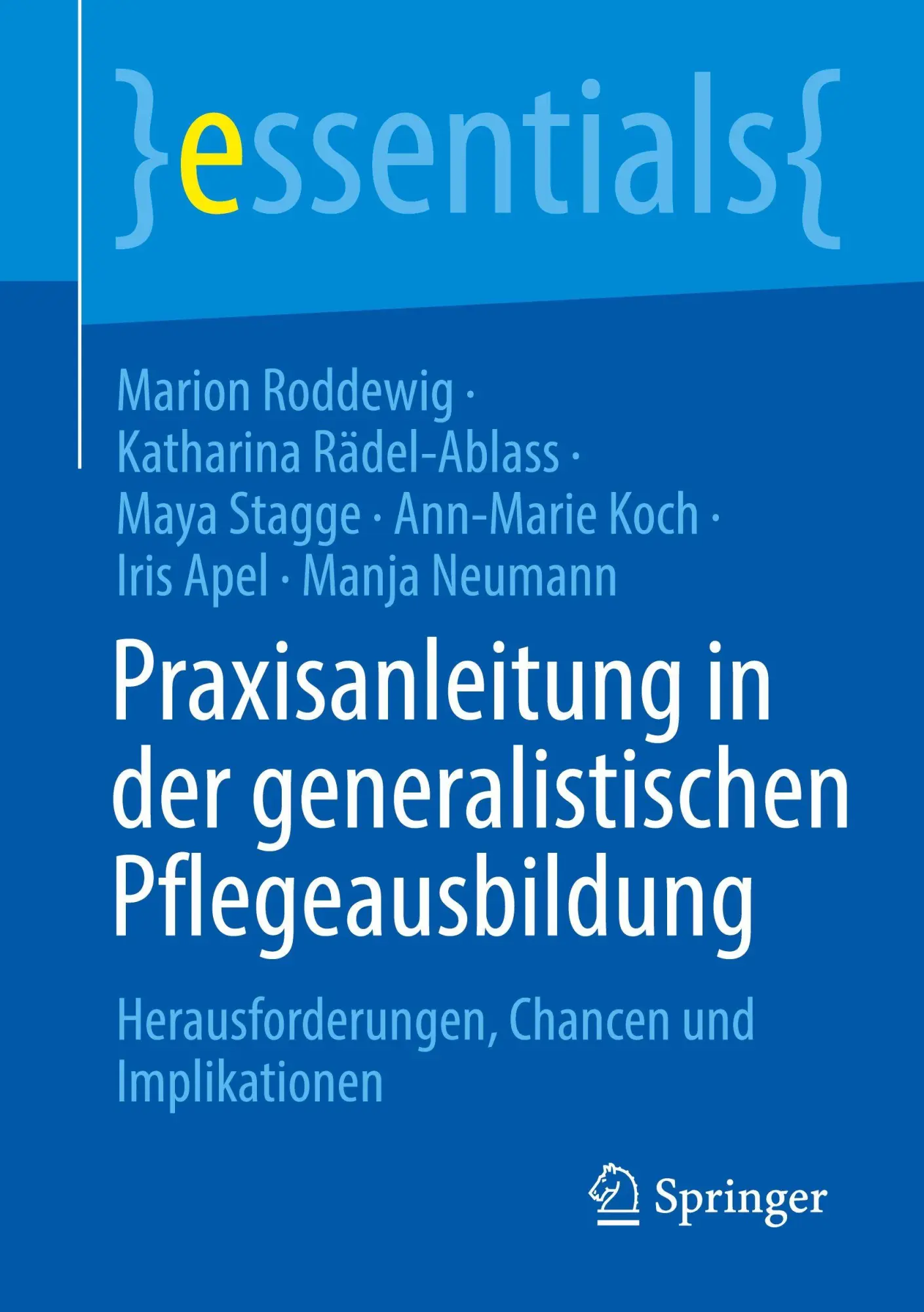 Cover: 9783662731444 | Praxisanleitung in der generalistischen Pflegeausbildung | Taschenbuch