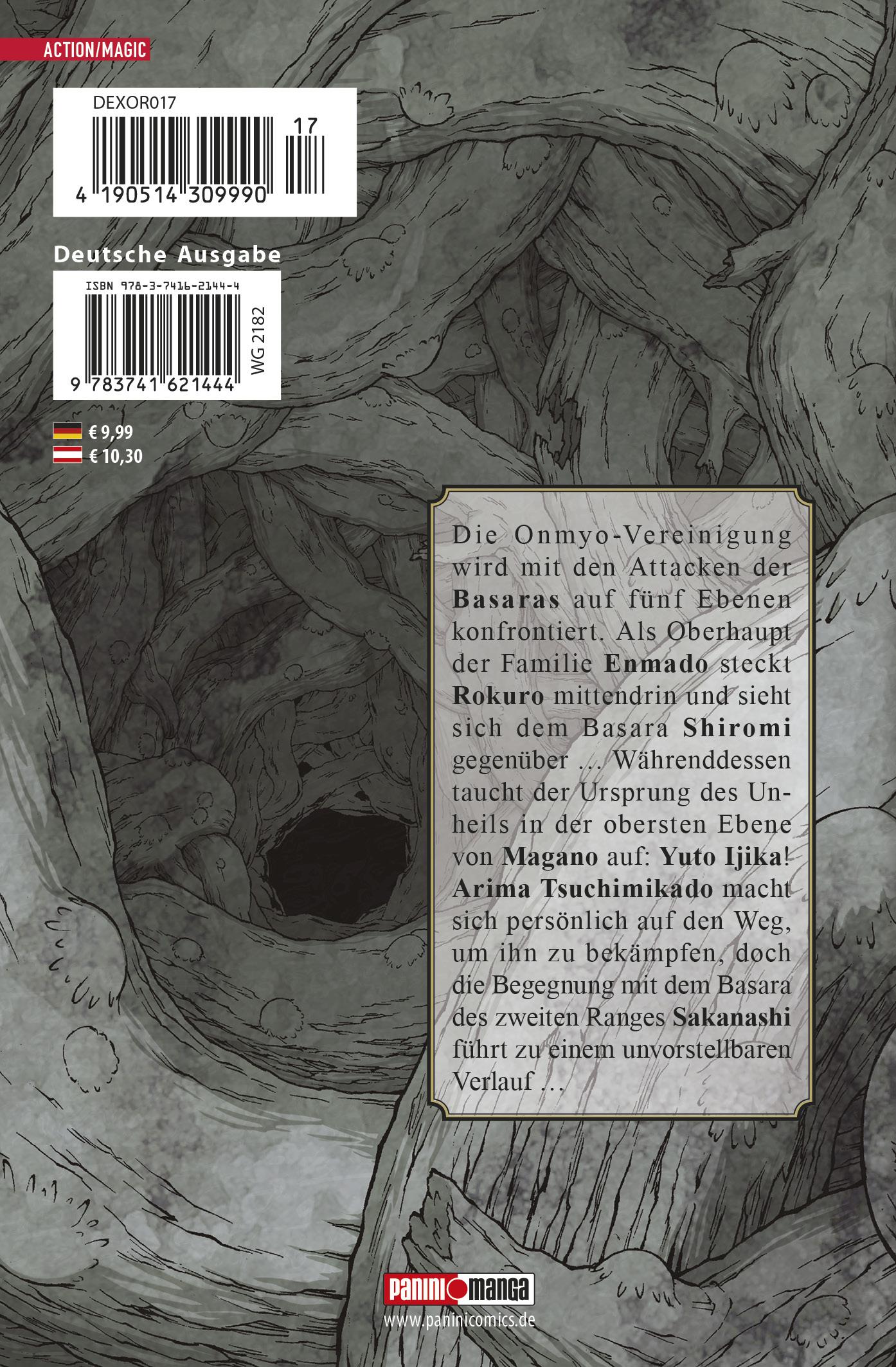 Rückseite: 9783741621444 | Twin Star Exorcists - Onmyoji 17 | Bd. 17 | Yoshiaki Sukeno | Buch