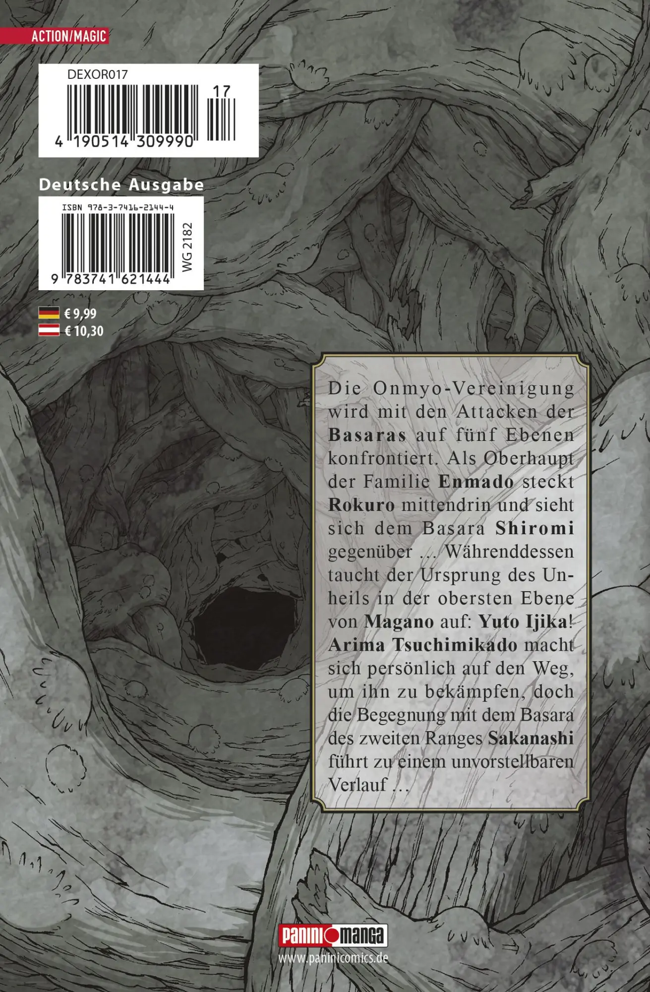 Rückseite: 9783741621444 | Twin Star Exorcists - Onmyoji 17 | Bd. 17 | Yoshiaki Sukeno | Buch