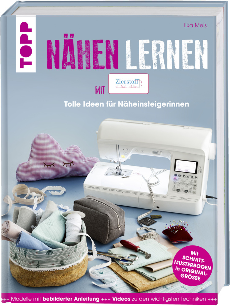 Cover: 9783772481444 | Nähen lernen mit Zierstoff | Ilka Meis | Buch | 144 S. | Deutsch
