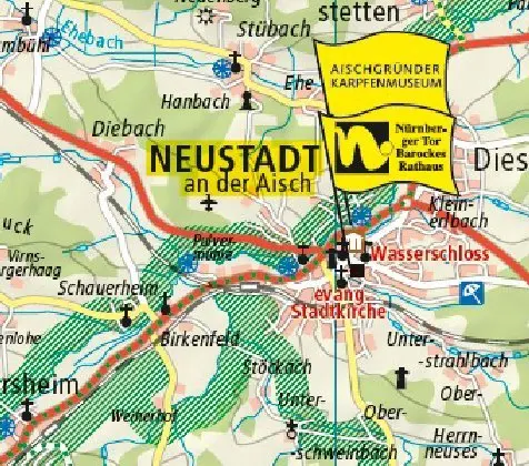 Bild: 9783899201444 | Publicpress Erlebnisführer Steigerwald, Fränkisches Weinland 1:130.000