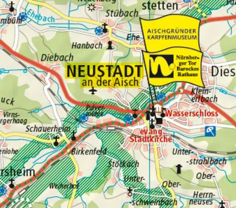 Bild: 9783899201444 | Publicpress Erlebnisführer Steigerwald, Fränkisches Weinland 1:130.000