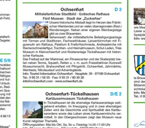 Bild: 9783899201444 | Publicpress Erlebnisführer Steigerwald, Fränkisches Weinland 1:130.000