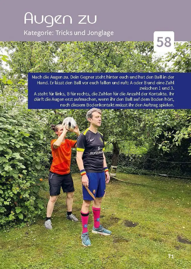 Bild: 9783964231444 | 100 außergewöhnliche Fußball-Battles für 2 | Jan Hohagen | Taschenbuch