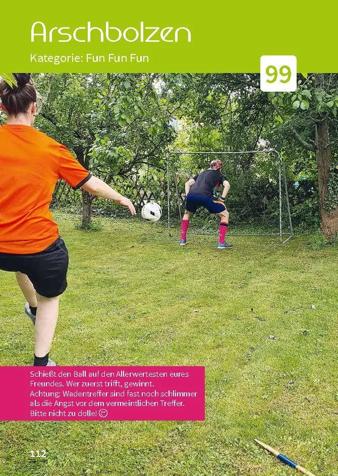 Bild: 9783964231444 | 100 außergewöhnliche Fußball-Battles für 2 | Jan Hohagen | Taschenbuch