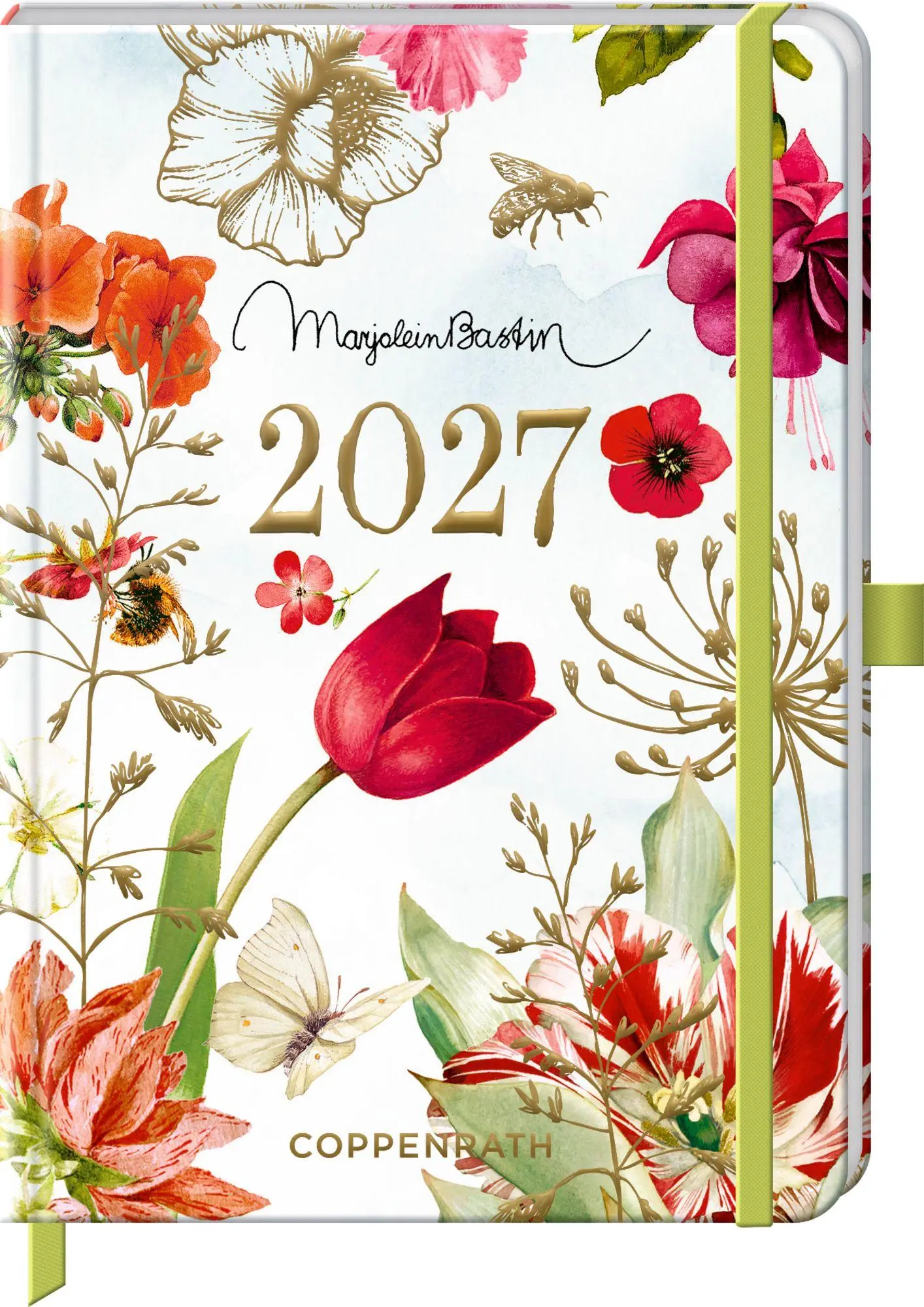 Cover: 4050003971544 | Mein Jahr 2027 - rot | Marjolein Bastin | Kalender | 144 S. | Deutsch