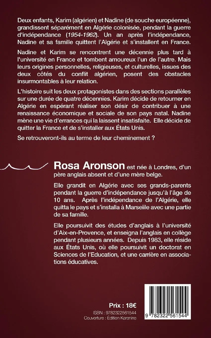 Rückseite: 9782322561544 | Les Héritiers de la Guerre | Rosa Aronson | Taschenbuch | Französisch