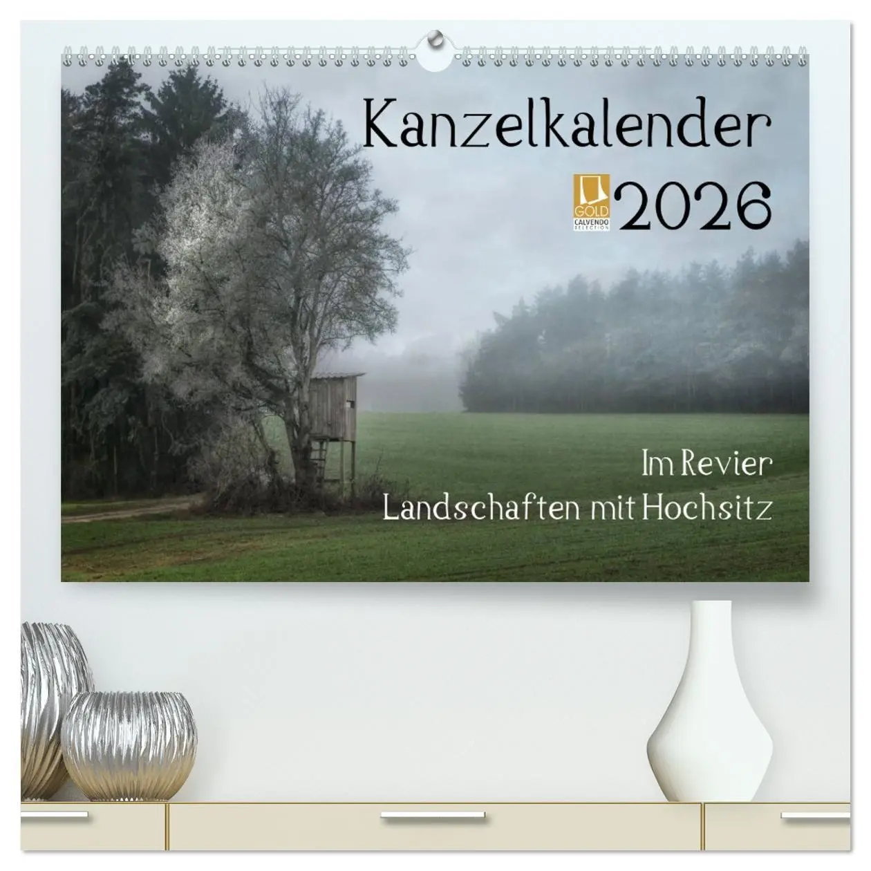 Cover: 9783516121544 | Kanzelkalender 2026 (hochwertiger Premium Wandkalender 2026 DIN A2...