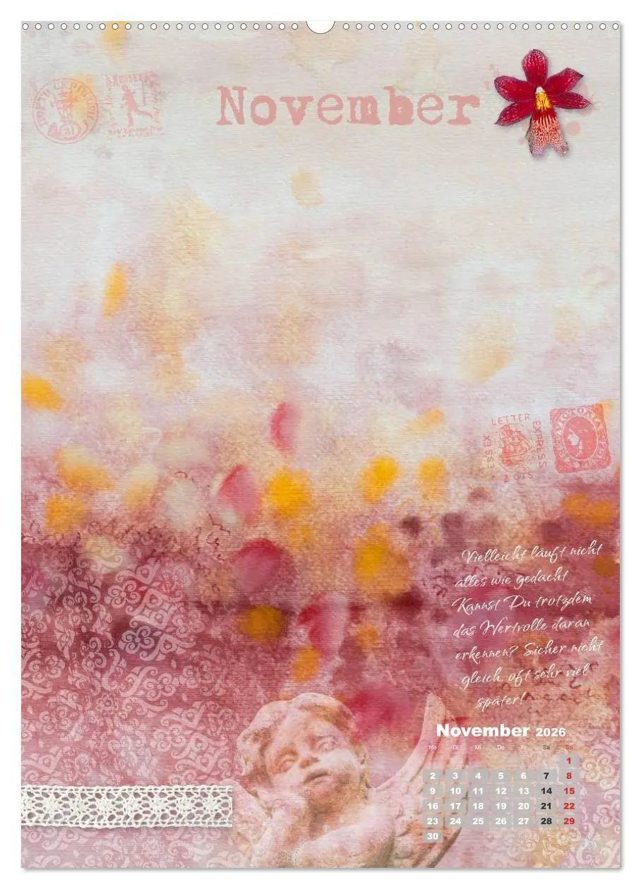 Bild: 9783516431544 | Jahr der Dankbarkeit - Scrapbooking-Kalender (Wandkalender 2026 DIN...