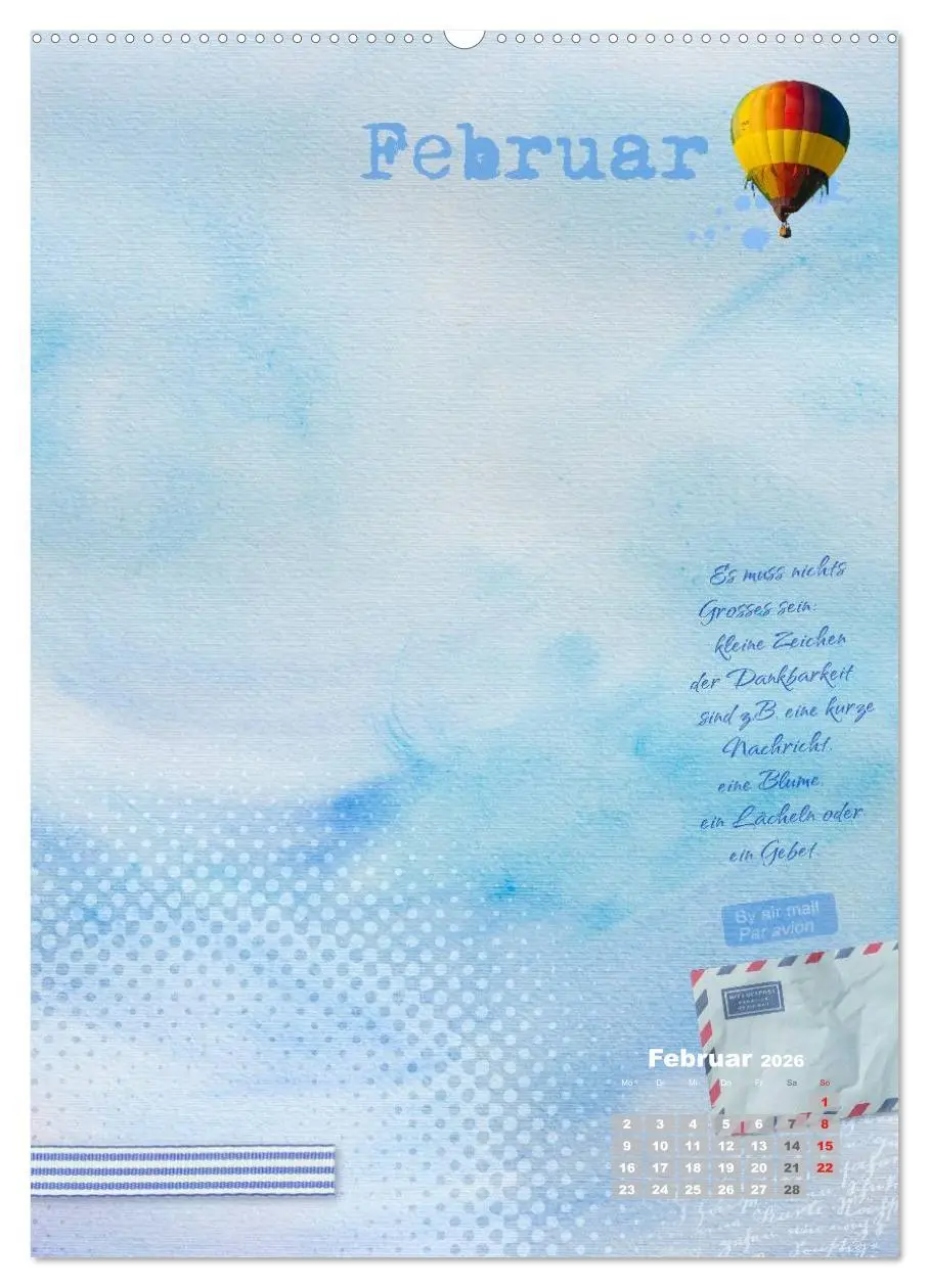 Bild: 9783516431544 | Jahr der Dankbarkeit - Scrapbooking-Kalender (Wandkalender 2026 DIN...