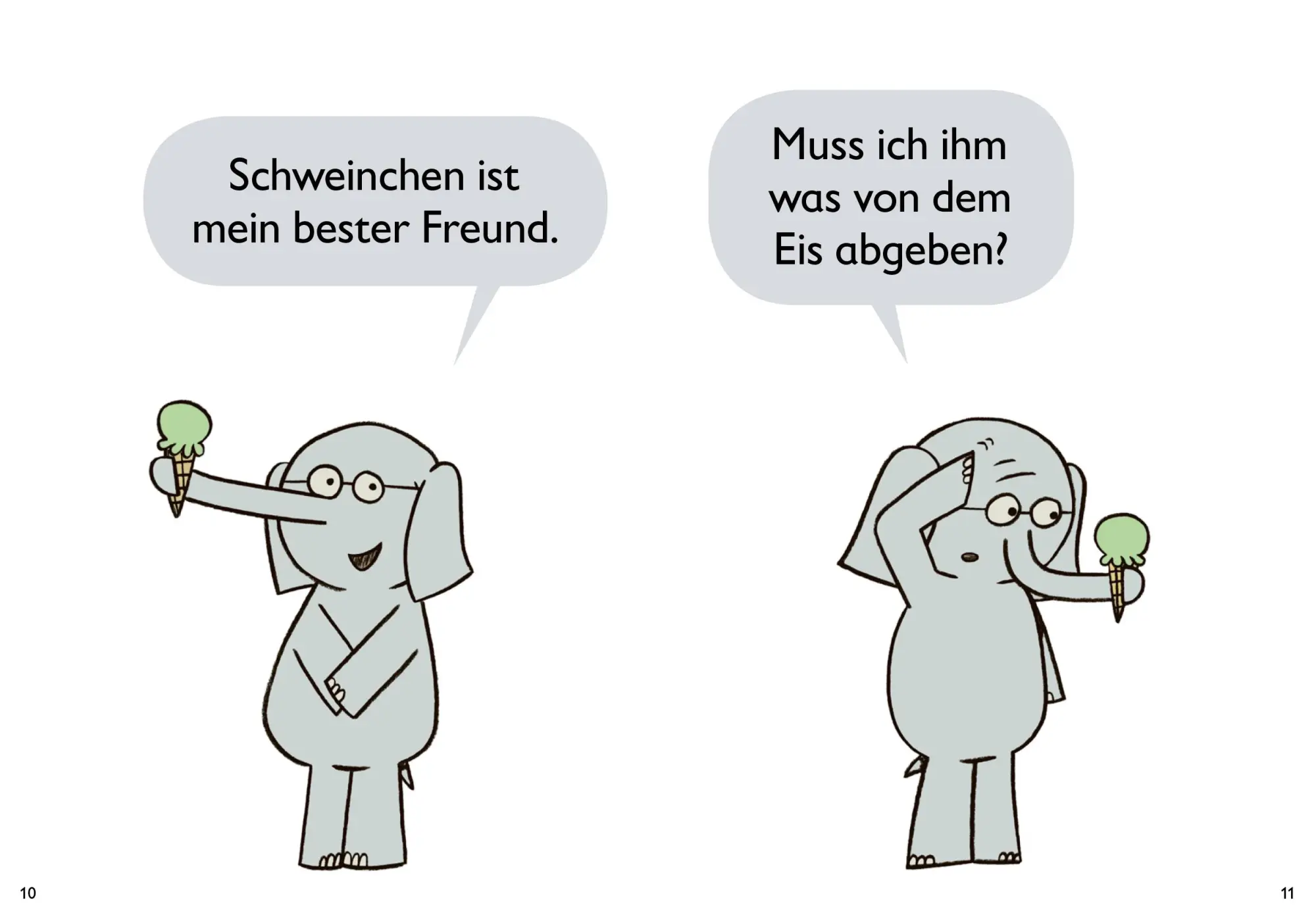 Bild: 9783954701544 | Muss ich was abgeben? | Mo Willems | Buch | 58 S. | Deutsch | 2017